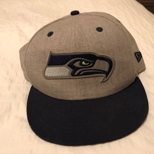 Seattle Seahawks New Era Fitted Hat - 7 3/8